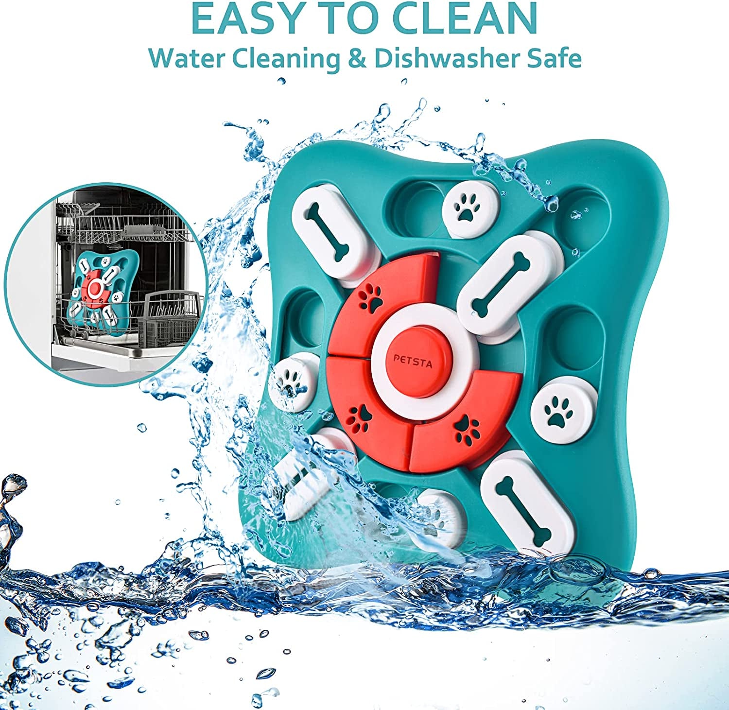 Dog Puzzle Toys - Interactive, Mentally Stimulating Toys for IQ Training & Brain Stimulation - Gift for Puppies, Cats, Dogs